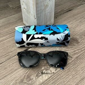 Vera Bradley sunglasses and case